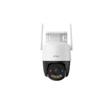 White dual-antenna security camera with a black dome lens, branded IMOU, designed for outdoor surveillance (PTZ style)