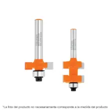 Juego De Machimbrador 5/8" Con Balero Truper 102728