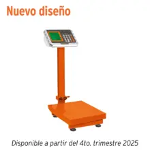 Báscula Electrónica De Plataforma P/Mostrador 80 Kg Truper