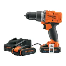 Taladro Percutor Inalámbrico 1/2" 20V + 2 Baterías Truper