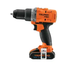 Taladro Percutor Inalámbrico 1/2″ 20V + 1 Batería Truper