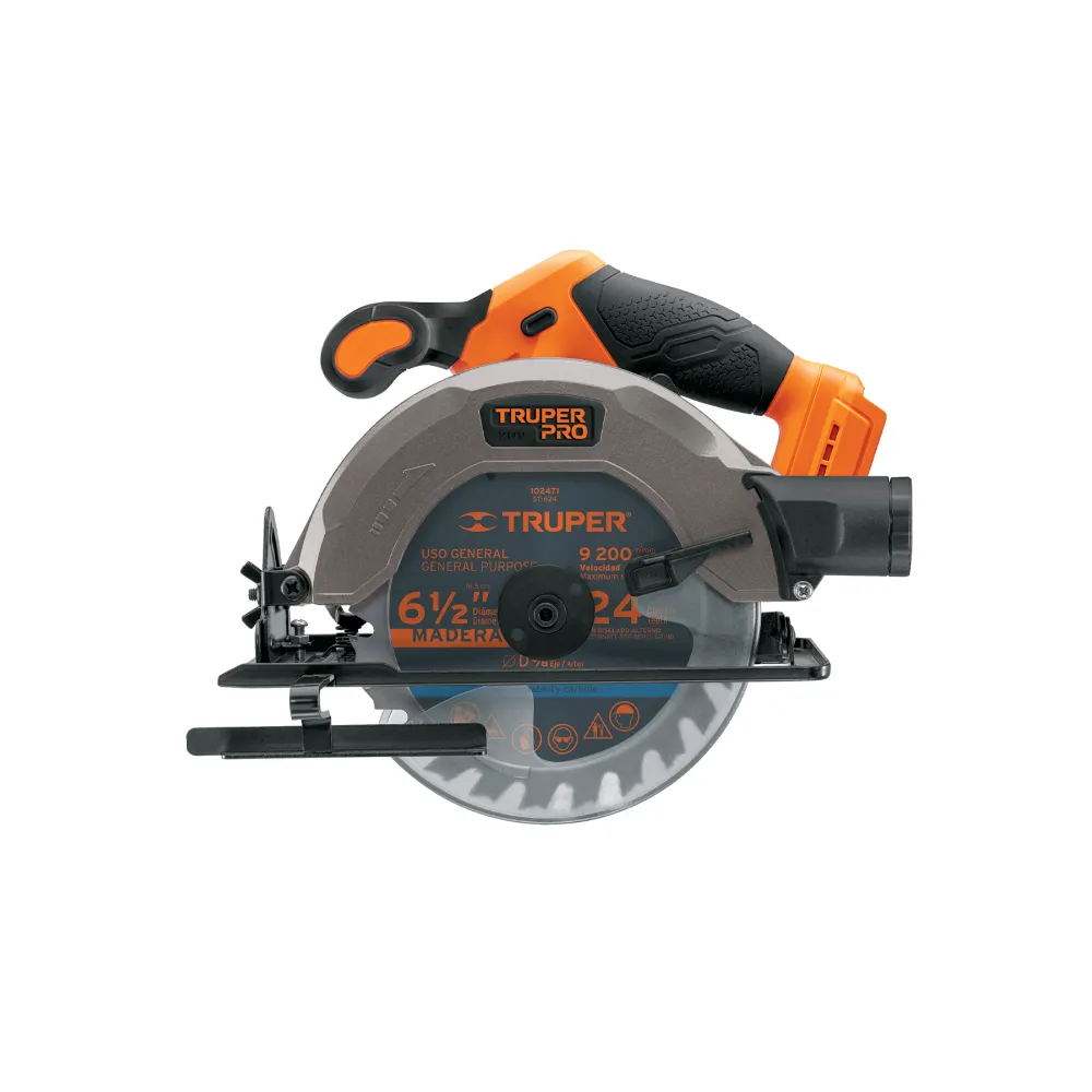 Sierra Circular 6-1/2″ 20V Sin Accesorios Truper 103257
