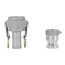 Conexiones Rápidas P/Manguera Motobomba De 1″ Truper 103762