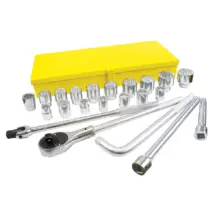 Copas Y Accesorios Combinados 3/4" (Jgo. 23 Pzas.) Surtek