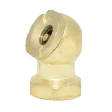 Cabeza Para Inflar Hembra Bronce Sólido 1/4" Npt Surtek