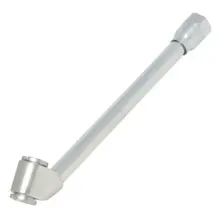 Doble Cabeza Para Inflar Bronce Sólido 1/4" Npt Surtek