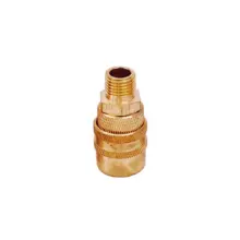 Acople De Conexión Rápida Macho 1/4" Npt Bronce Surtek