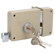 Cerradura De Sobreponer Derecha Llave Tetra En Blister Lock