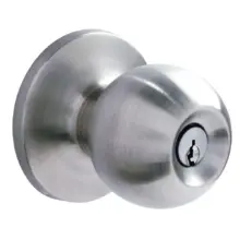 Cerradura De Pomo Cilíndrico Bola Con Llave Estándar Prolok
