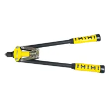 Remachadora Tipo Tijera Brazos Largos Mango Neopreno Surtek