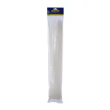 Sujetador De Plástico 500 x 7.8 mm (50 Pzas) Blanco Surtek