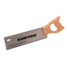 Serrucho Costilla 12" Con Mango De Madera Surtek