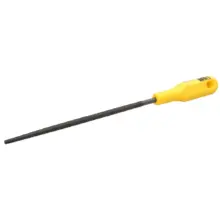 Lima Redonda Bastarda Con Mango Plástico 6" Surtek