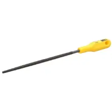 Lima Redonda Bastarda Con Mango Plástico 8" Surtek