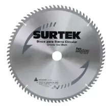 Disco Sierra Circular Para Corte Madera 4" 30 Dientes Surtek