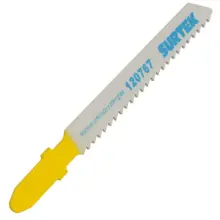 Segueta Sierra Caladora "T" 77  mm 12 Dientes 5 Pzas Surtek