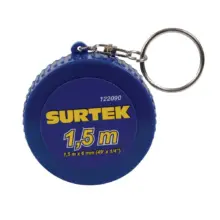 Llavero Mini Flexómetro Cinta Plástica 1.5M Surtek