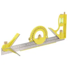 Escuadra De 7 Combinaciones 3 Cabezas Maquinadas 12" Surtek