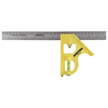 Escuadra Combinacion Con Mango Plástico 12" Surtek
