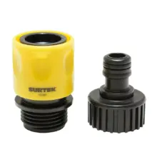 Conector Para Grifo Sistema Click + Adaptador 3/4" Surtek