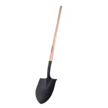 Pala De Tronco Irrigación "D" Mango Largo De Madera Surtek