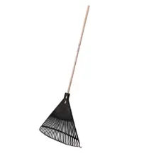 Escoba Plástica Para Jardín 26 Dientes Negro Surtek