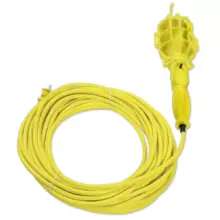 Lámpara De Taller Con Canastilla Plástica Amarillo 8 m Surtek