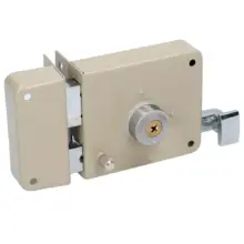 Cerradura De Sobreponer Izq. Instala Fácil Llave Tetra Lock