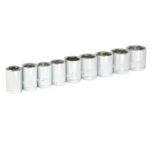 Copas Métricas Cuadro De 3/8" En Riel (Jgo. 9 Pzas.) Foy