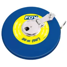 Cinta Métrica Larga Fibra De Vidrio 30 M Foy 142082
