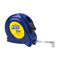 Flexómetro Con Carcasa Plástico Azul 3 m x 1/2" Surtek