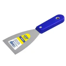 Espatula Rigida De Acero Con Mango Plástico 3" Foy