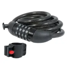 Candado De Cable Con Combinación 0.8 cm x 100 cm Lock