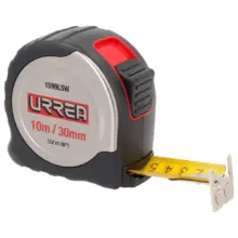 Flexómetro Con Carcasa Acero Inoxidable 10 m x 30 mm Urrea