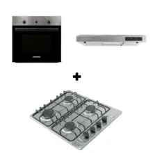 Combo Estufa SP 6043+Horno+Campana Extractora Challenger