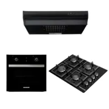 Combo Estufa SQ 6759+Campana Extractora+Horno Challenger