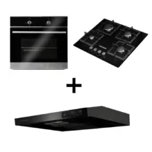 Combo Estufa+Horno HG 2500+Campana Extractora Challenger