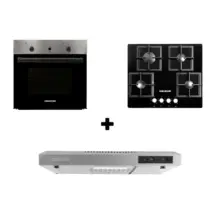 Combo Estufa+Horno+Campana Extractora CX 4000 Challenger