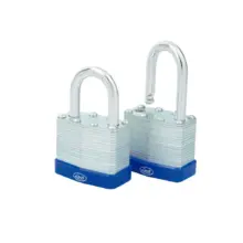 Candados Laminados 40 mm Llave Estándar (Jgo. 2 Pzas.) Lock