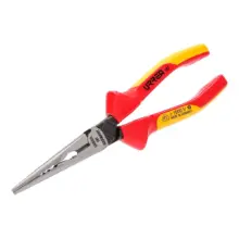 Alicate Punta Larga Con Filo De Corte 1000 V 8" Urrea