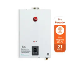 Calentador de Agua Rheem T/Forzado GLP 21 Litros Digital