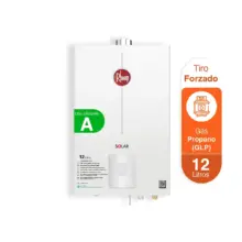 Calentador de Agua Rheem T/Forzado GLP 12 Litros Digital