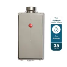 Calentador Cámara Estanca Rheem 35 Litros GN Digital