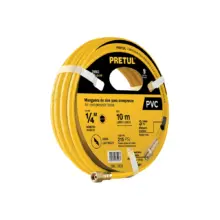 Manguera Para Compresor De PVC 10 m x 1/4" Pretul 20663