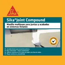 Sika Joint Compound Masilla Acrílica Juntas 2.5 Gal