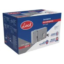 Cerradura De Sobreponer Izquierda Con Llave De Puntos Lock