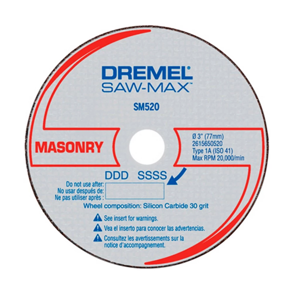 Disco De Corte Para Ladrillo Saw Max Dremel Sm520