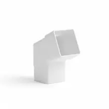 Codo De Bajante 45º C-30 PVC Para Canales Celta 2901869