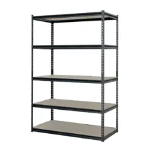 Estante Metálico 5 Repisas Cap. 60 Kg 180x60x120 cm Pretul