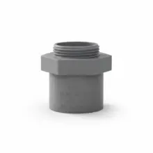 Adaptador Roscado Conduit SCH40 1/2″ Gris Celta 2910765